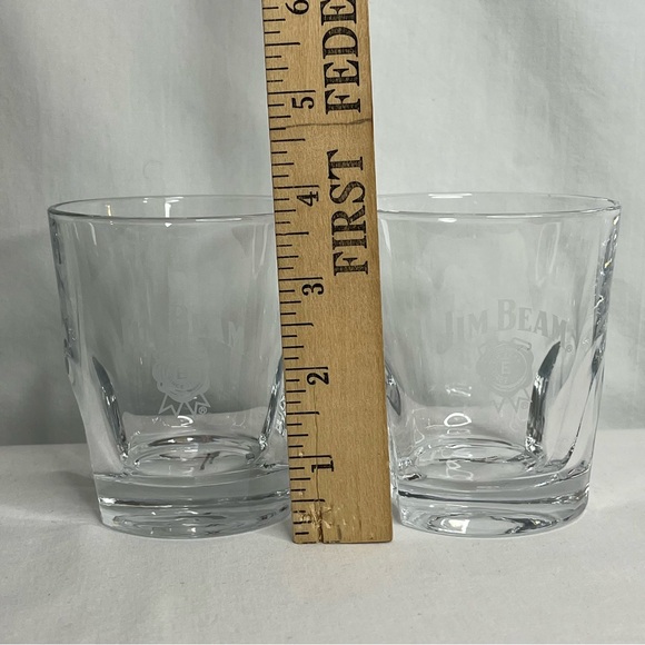 Jim Beam Bourbon Distillery Old Fashion Glasses. Set of 4 - Picture 8 of 10